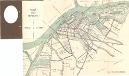 A20-A34 Kaart der Gemeente Dordrecht , ca. 1920